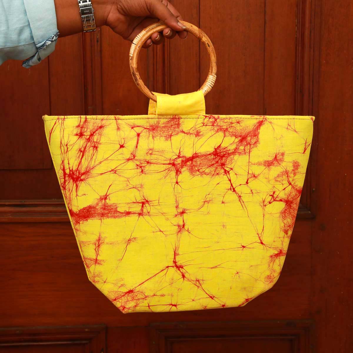 Saffron Batik Handbag