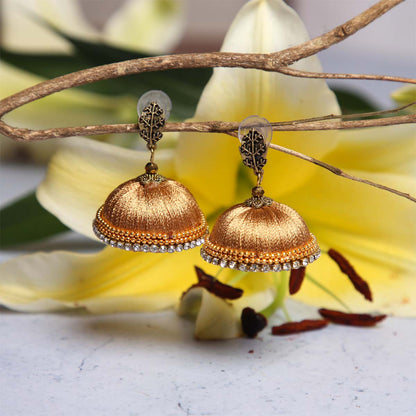 Bronze Jhumka Earrings