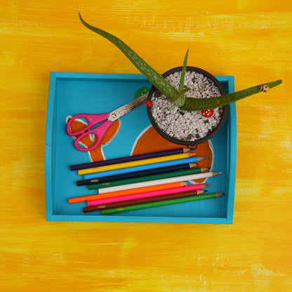 Whale Whale Wooden Tray