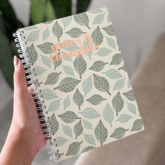 Fallen Leaves A5 Notebook