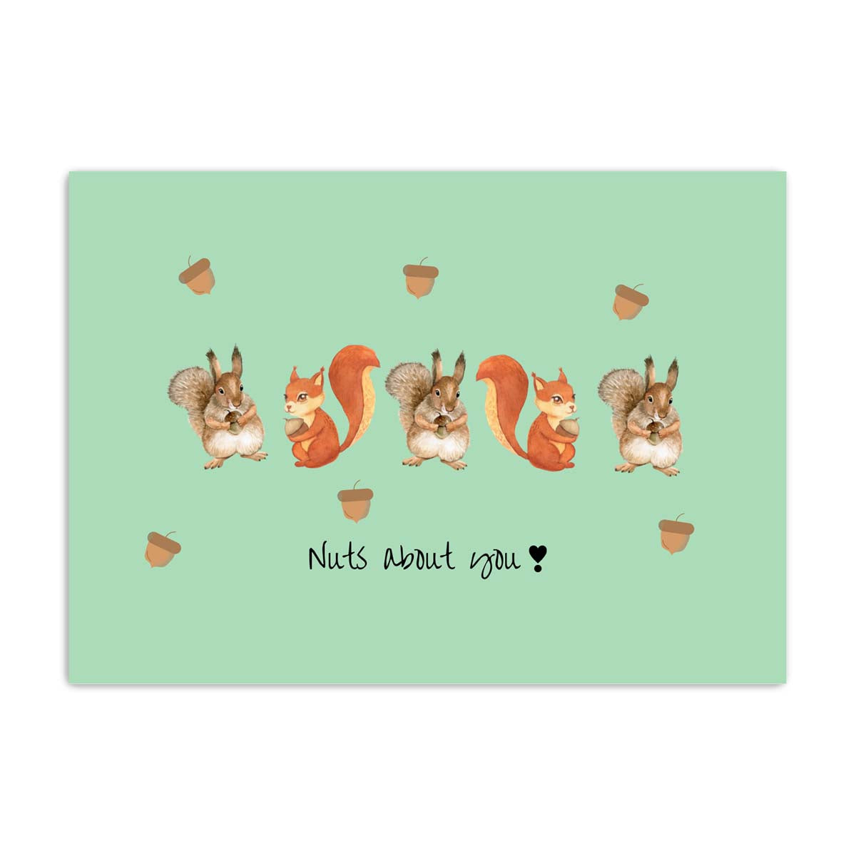 Nuts About You Card