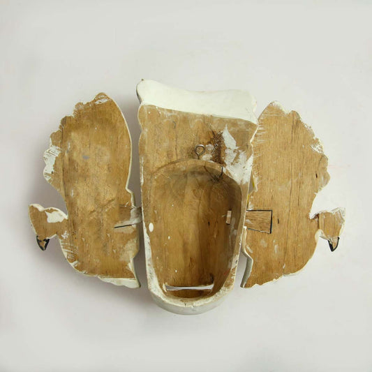 Yellow Mayura Raksha Mask