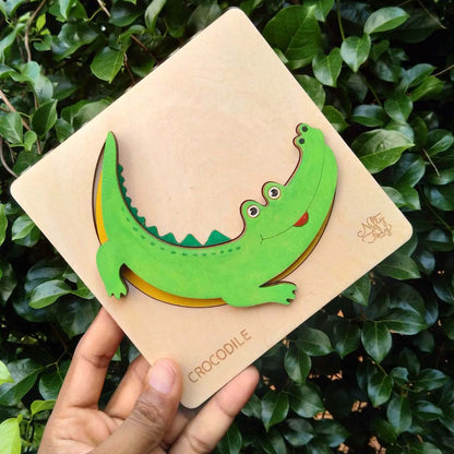 Wooden Croc Puzzle