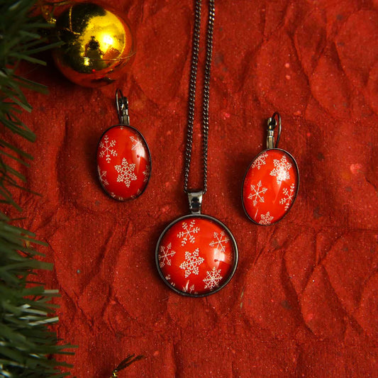 Snowflakes Jewellery Set