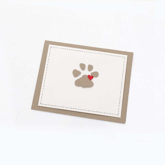 Cute Paw Card