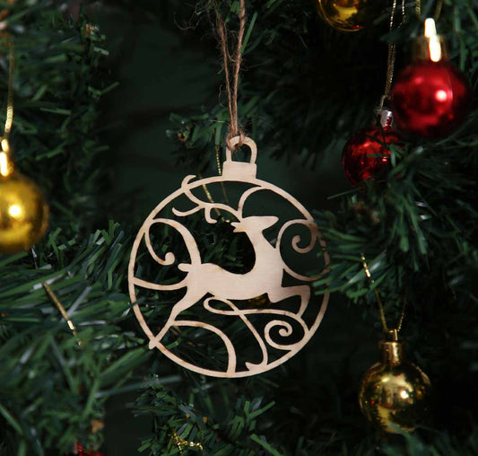 Dashing Deer Ornament