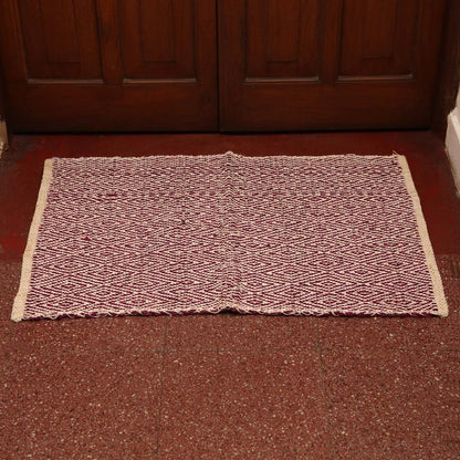 Candy Cane Door Mat