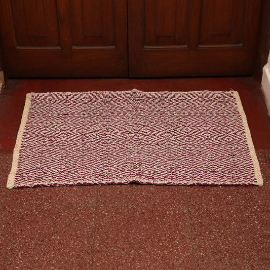 Candy Cane Door Mat