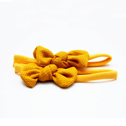 Yellow Knot Bow
