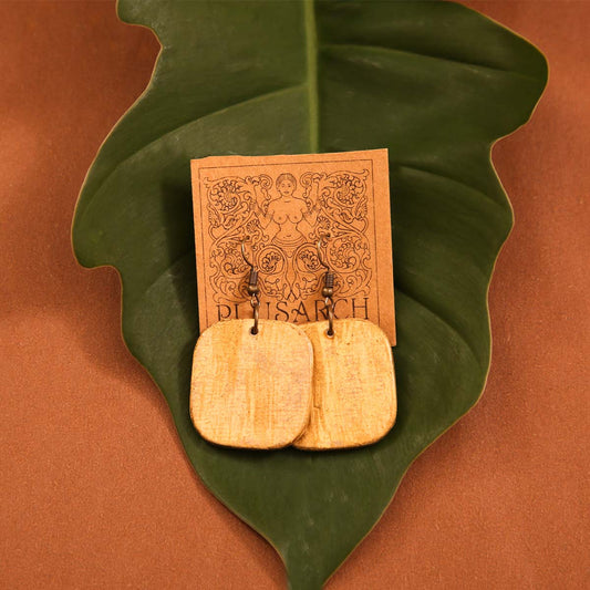 Rustic Square Earrings