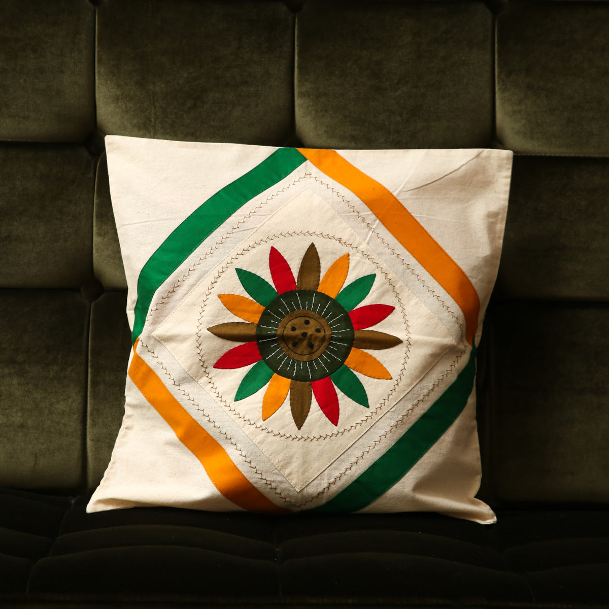 Ribbon Cushion Cover