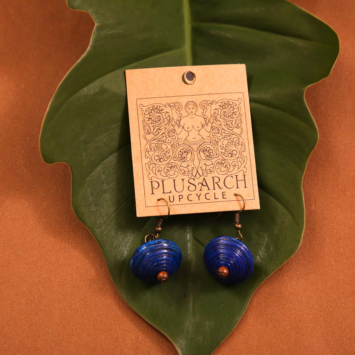 Admiral Top Paper Earrings