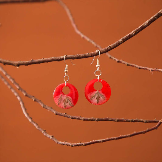 Sphere Resin Earrings