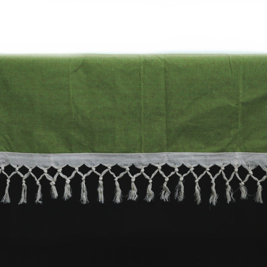 Olive Handloom Table Cloth Set