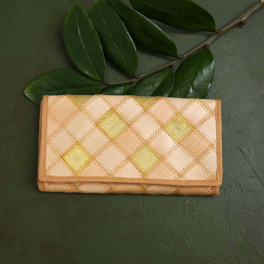 Gold Palmyra Wallet
