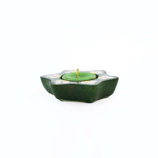 Emerald Candle Holder