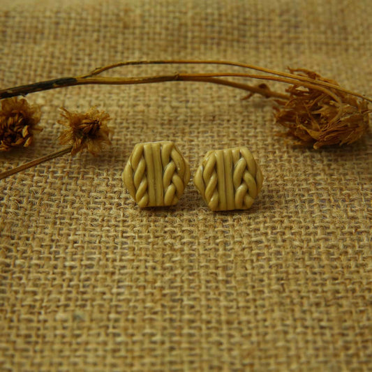 Ivory Sweater Earrings