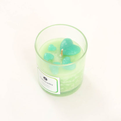 Citronella Mini-Heart Candle