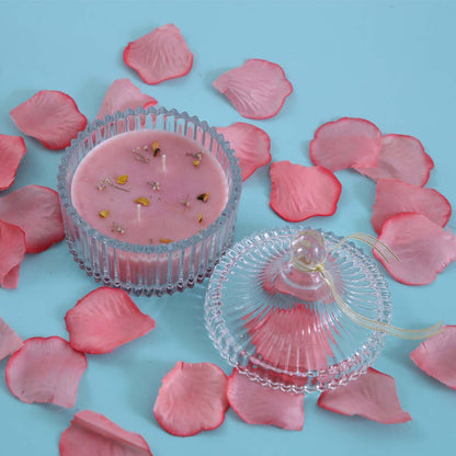 Lavender Carousel Candle