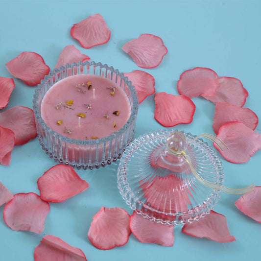 Lavender Carousel Candle