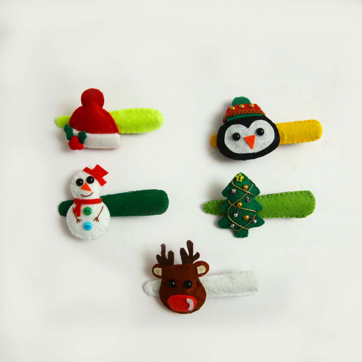 Christmas Collection Hair Clip Set