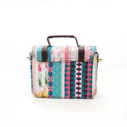Retro Stripes Box Bag