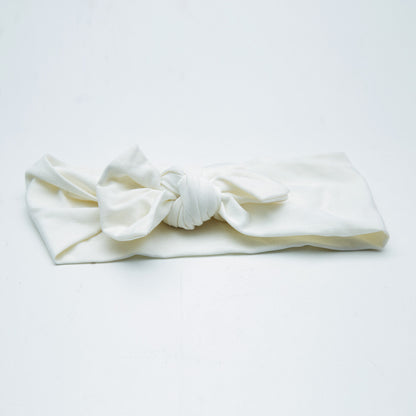 White Bow Knot Headband