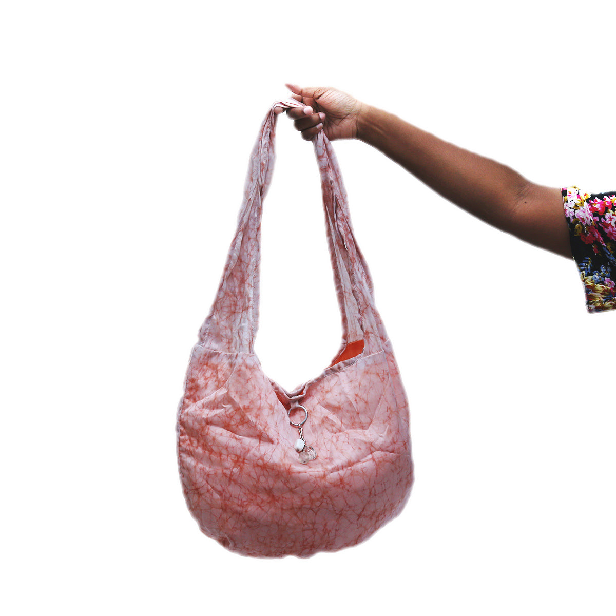 Pink Batik Shoulder Bag