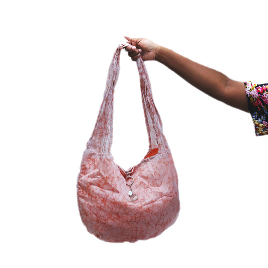 Pink Batik Shoulder Bag
