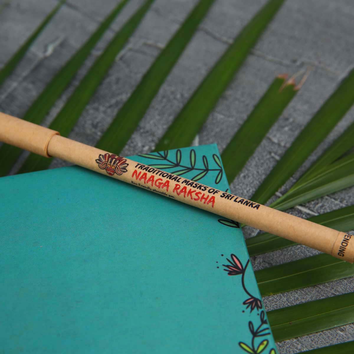 Naaga Raksha Black Plantable Pen