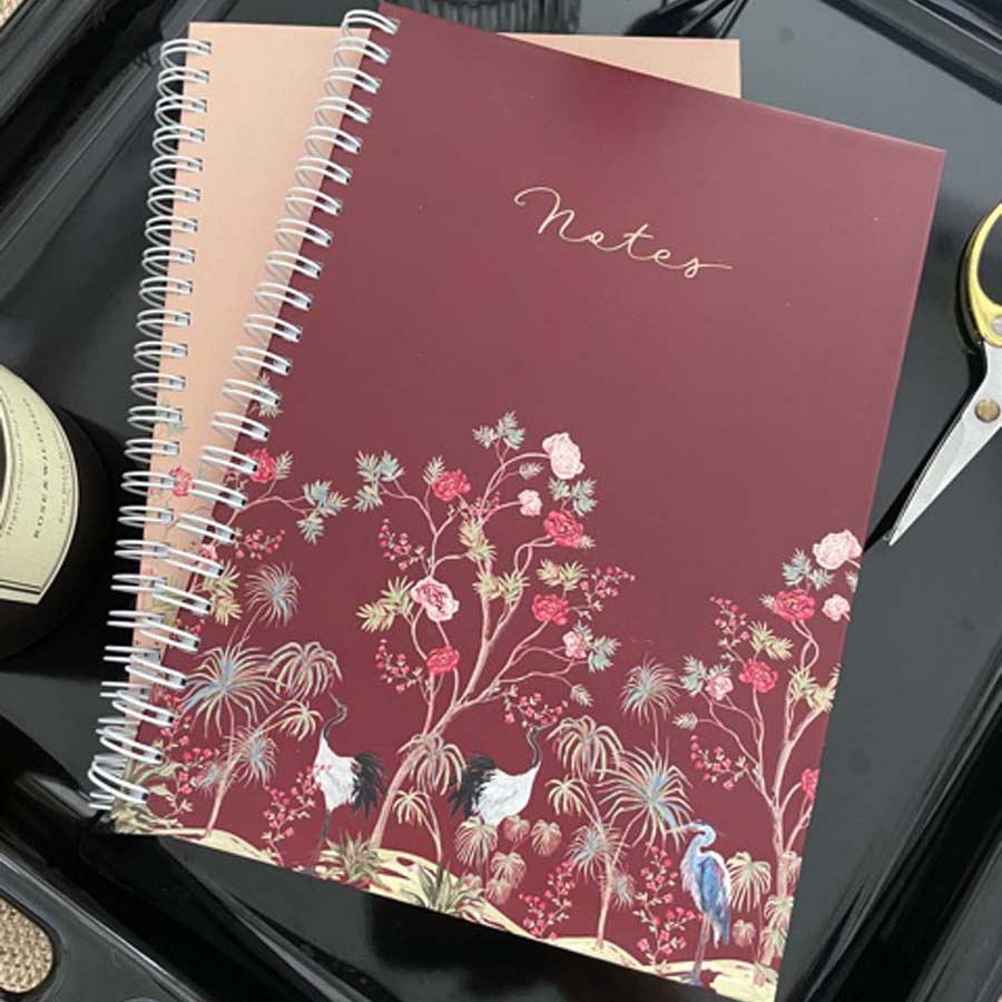 Hiroshimaya - Burgundy A5 Notebook