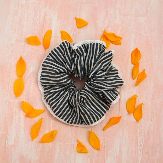 Striped Scrunchie