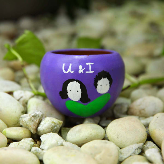 U & I Flower Pot