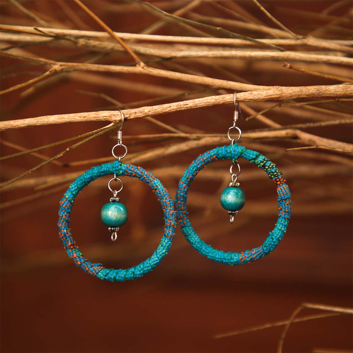 Bubbly Hoop Earrings