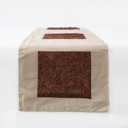 Brown Motifs Table Linen Set