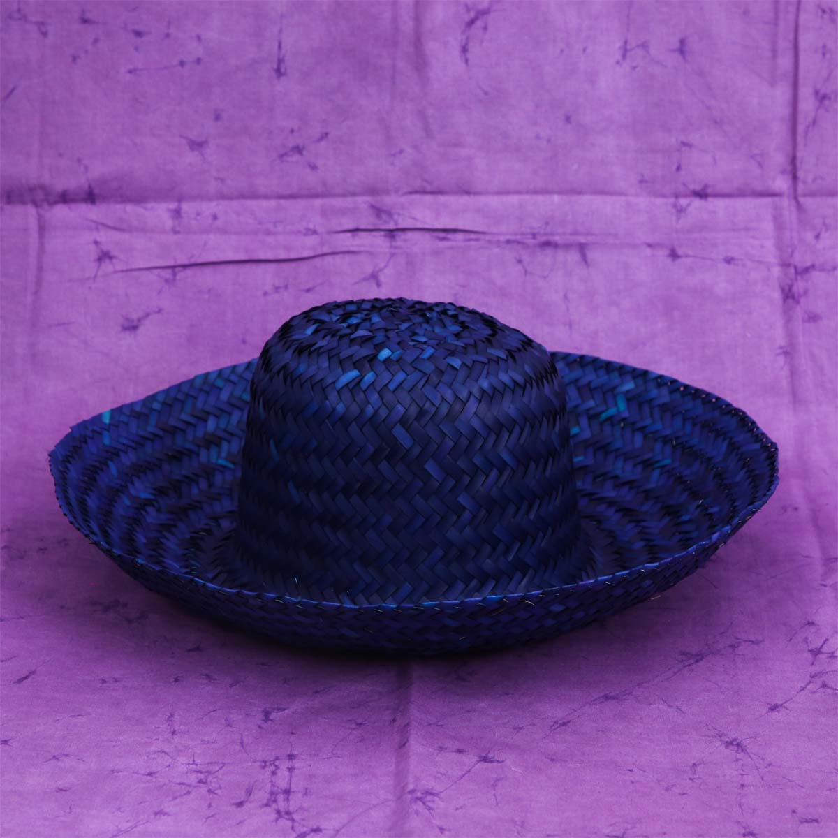 Ocean Blue Straw Hat