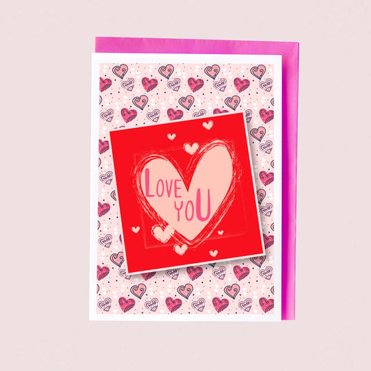 Love Eyes Valentine's Card