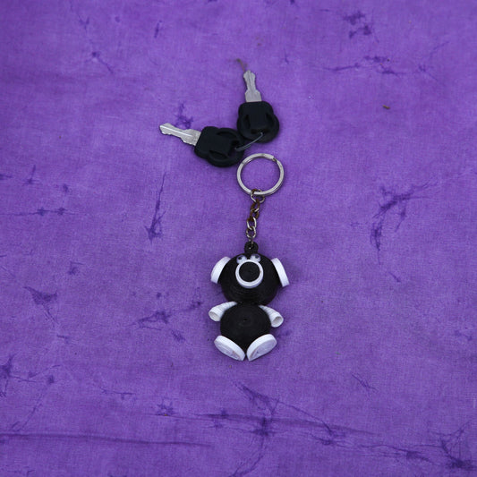 Black Dog Key Tag