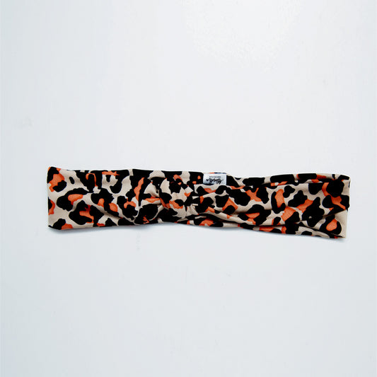 Animal Print Knotted Headband
