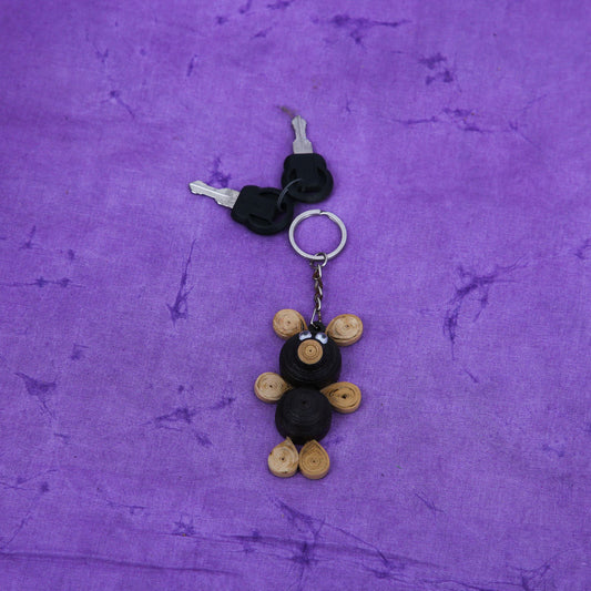 Brown Bear Key Tag