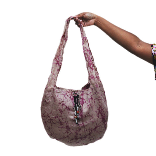 Flamingo Batik Shoulder Bag