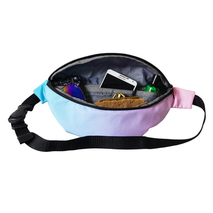 Blush Sky Mulberry Canvas Fanny Pack