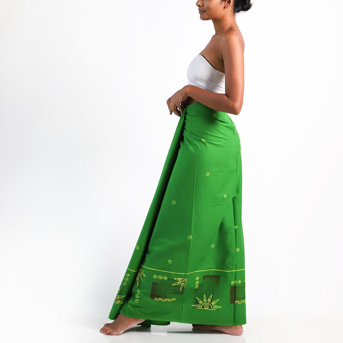 Sunny Side Painted Sarong