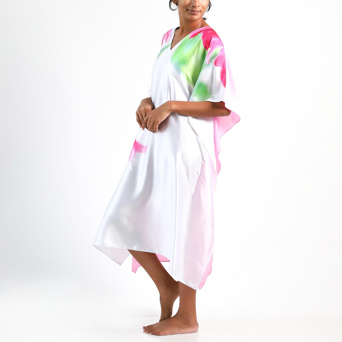 Faluda Silk Batik Kaftan