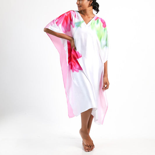 Faluda Silk Batik Kaftan