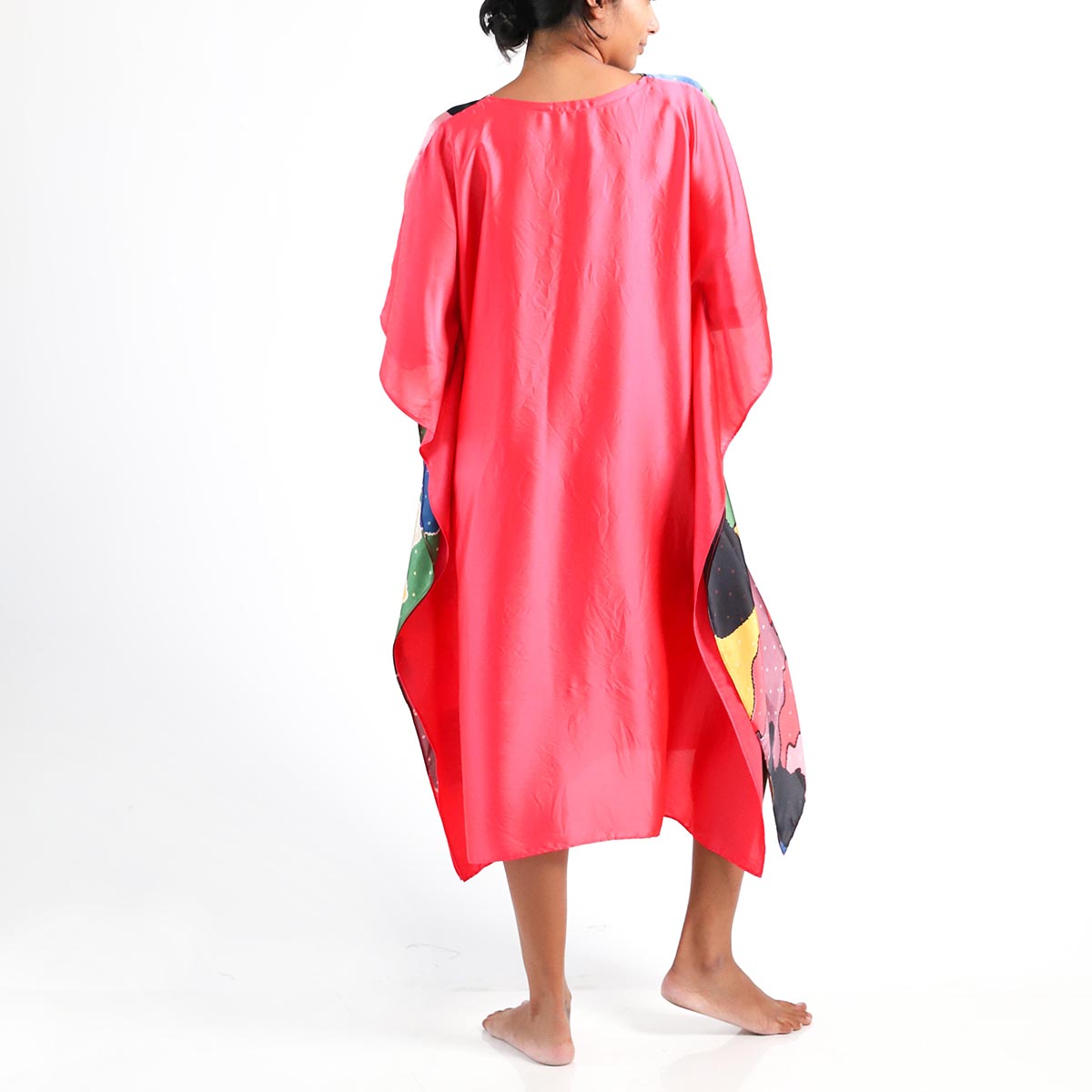 Picasso Silk Batik Kaftan