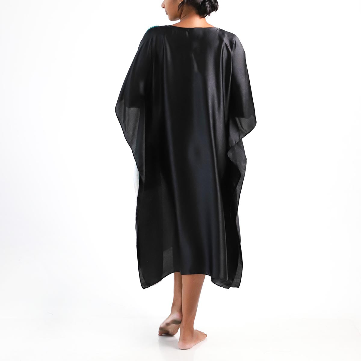 Turtle Silk Batik Kaftan