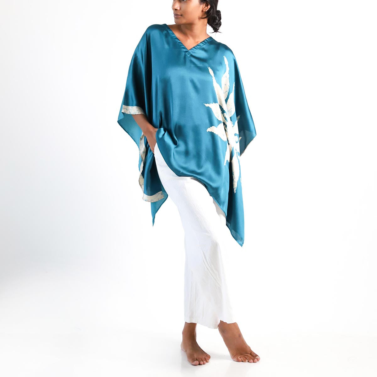 White Lotus Batik Top