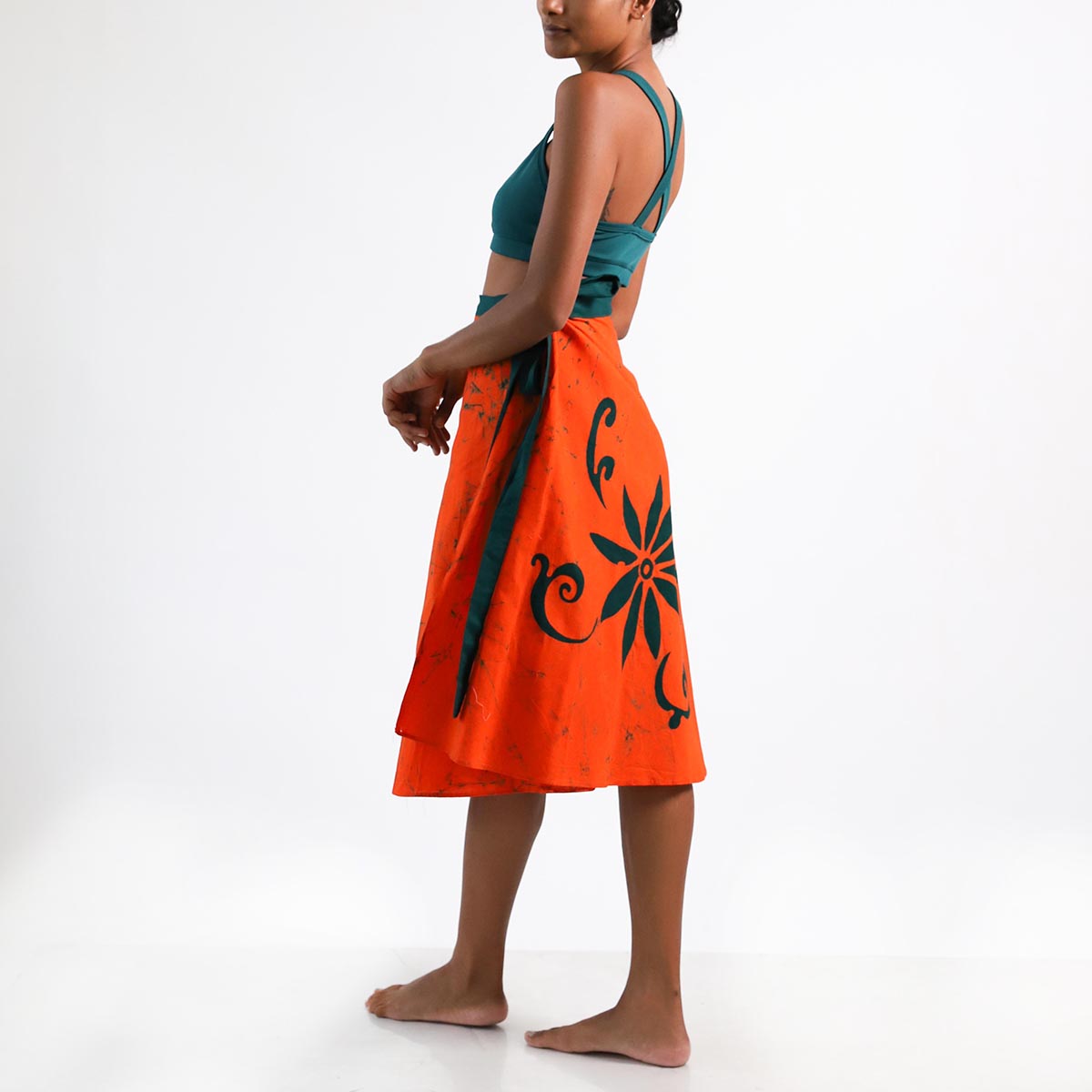 Thambili Batik Wrap Skirt
