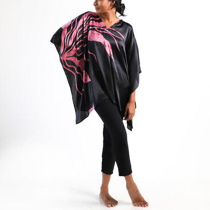 Pink Coral Batik Top